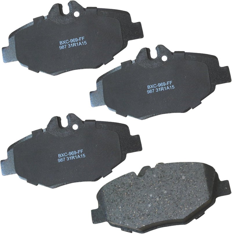 Bendix Premium SBC987 Ceramic Front Brake Pads for Mercedes-Benz E280 2009-2008, E320 2009-2003, E350 2009-2006 - Image 1